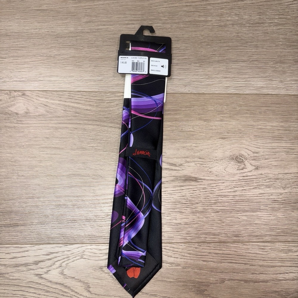 J. Garcia Collectors Edition Happy Birthday Multicolored Tie New With Tags - Picture 2 of 7